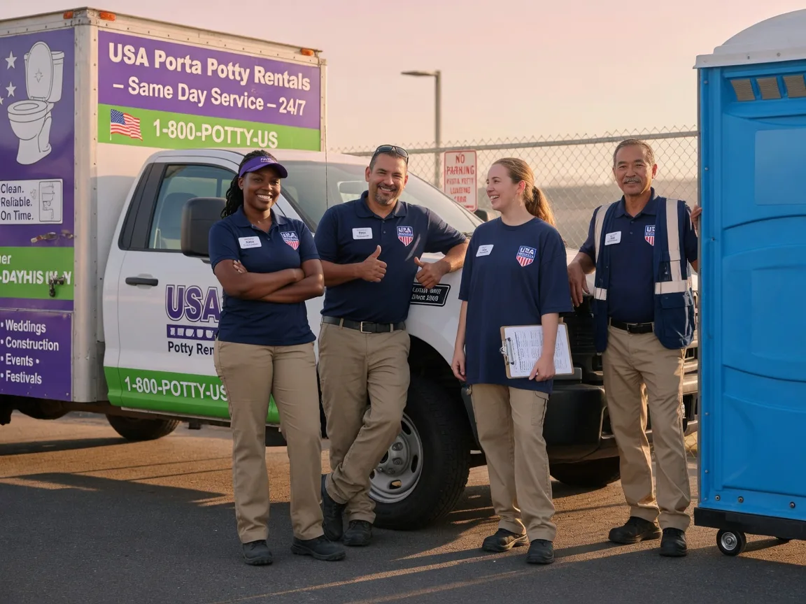 Porta Potty Rental company in Hopwood, PA